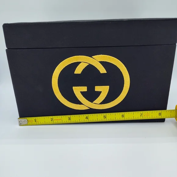 GUCCI Guilty Black & Gold Embroidered Box Lux Gift-Ready Collector Set Bows - Picture 7 of 8
